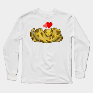 Cute Banana Snake Long Sleeve T-Shirt